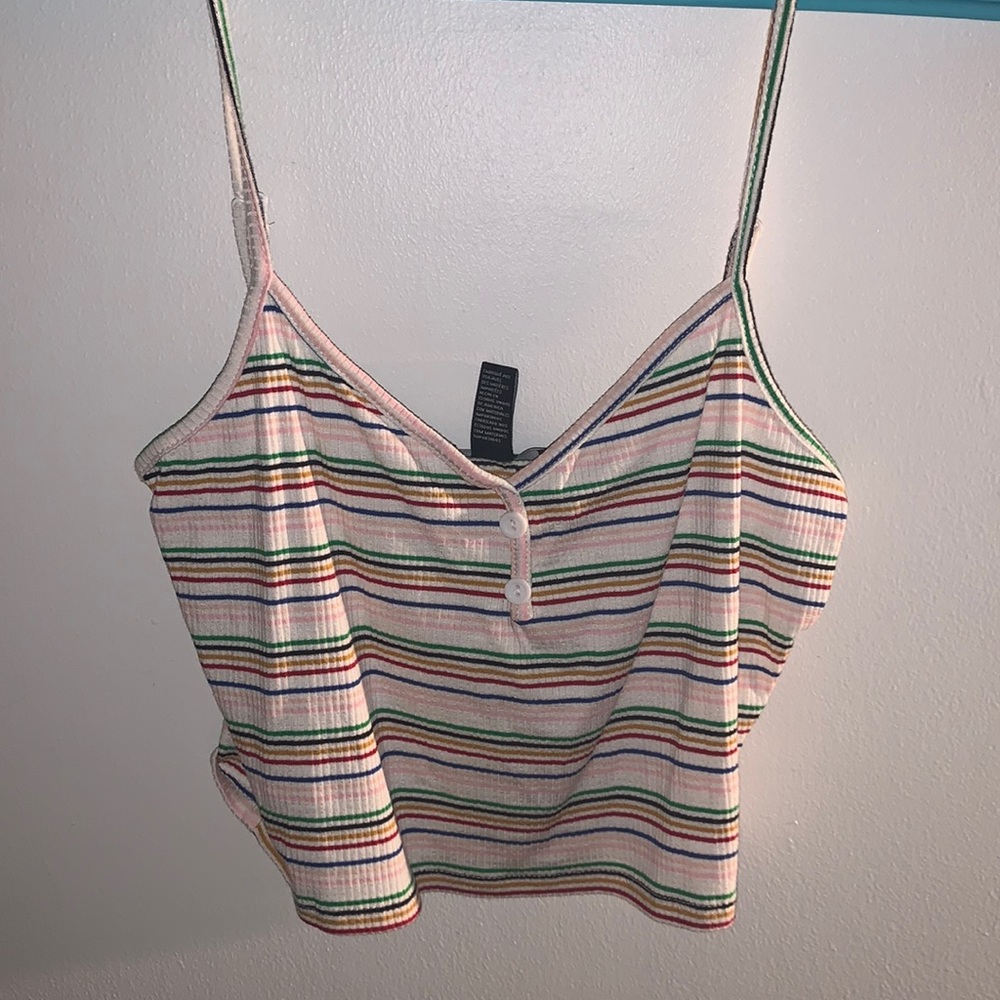 striped tank